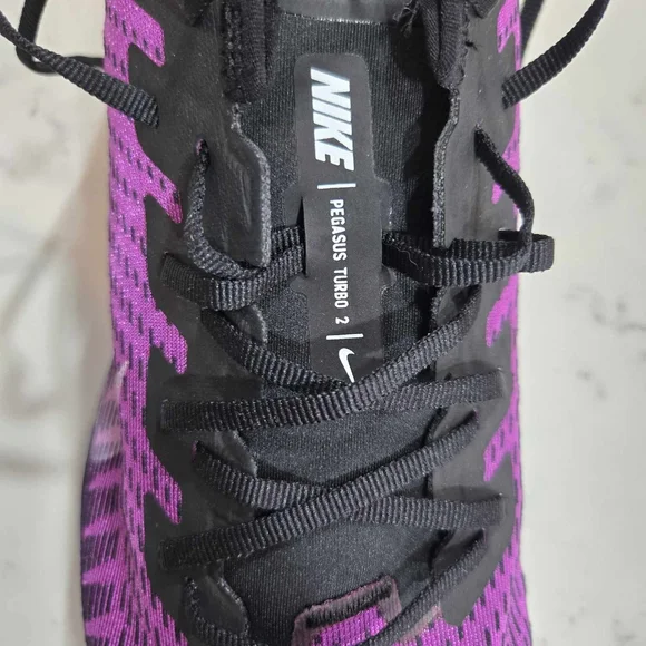 Nike Zoom Men’s SZ.13 Pegasus Turbo 2 Hyper Violet  AT2863-500 New